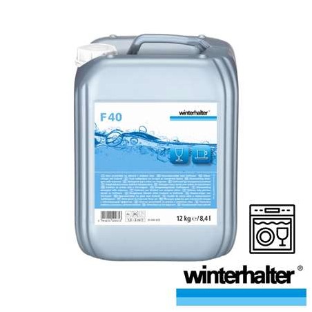 F40 - [8,4L] - WINTERHALTER - DÉTERGENT SPÉCIAL VERRES