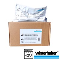 Sel Régénérant WINTERHALTER - 24 sachets de 500 g pour lave-vaisselle professionnel.