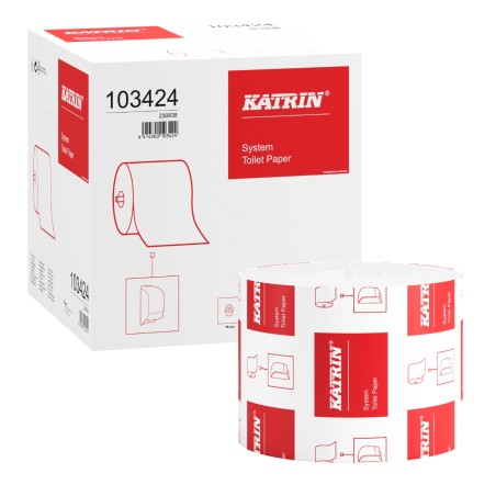 Katrin System Papier Toilette - Gros Rouleau - 800 Feuilles - Vue générale