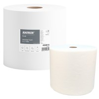 Nettoyage intensif avec bobines industrielles Katrin Plus ultra-résistantes.