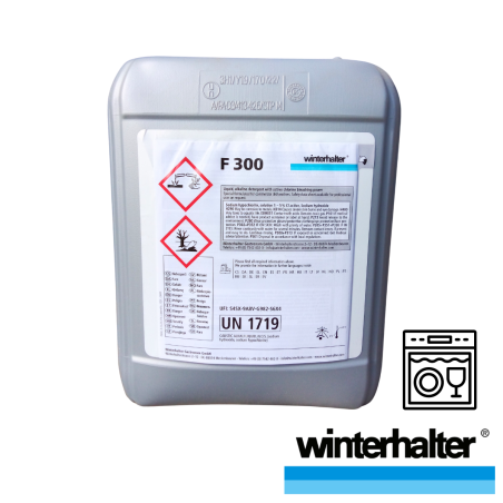 F300 - WINTERHALTER - [5L] - Détergent pour Vaisselle et Verre