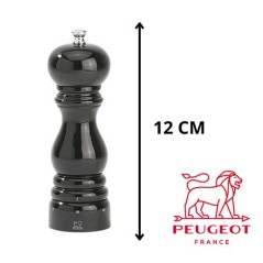 Moulin à Sel Peugeot Paris U Select 12 cm - Laqué Noir