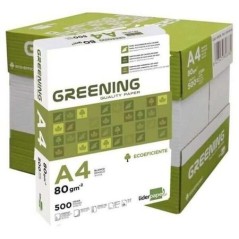 5 RAMES PAPIER A4 BLANC IDERPAPEL A4 80G/M2 ECO+ PREMIUM