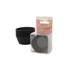 MOULFLEX NOIR LOT DE 6 CUPCAKES 5CM