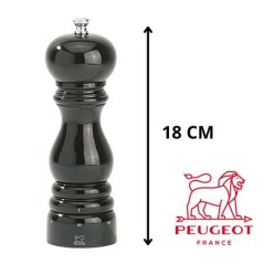 Moulin à Poivre Peugeot Paris U'Select 18 cm - Laqué Noir