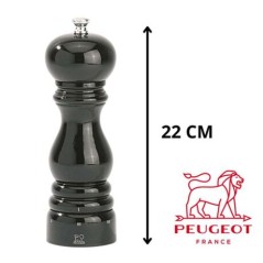 Moulin à Poivre Peugeot Paris U'Select Laqué Noir 22 cm