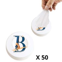 Serviette rafraîchissante BLOT individuelle en sachet luxe.