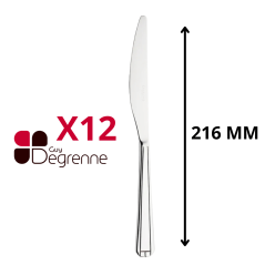 Couteau à dessert NORMANDY MIROIR - 216 mm - Degrenne