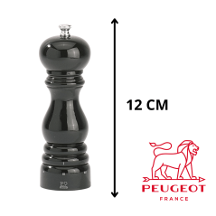 Moulin à Sel Peugeot Paris U Select 12 cm - Laqué Noir