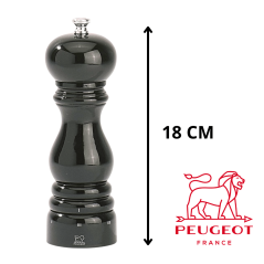 Moulin à Poivre Peugeot Paris U'Select 18 cm - Laqué Noir