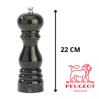 Moulin à Poivre Peugeot Paris U'Select Laqué Noir 22 cmMoulin à Poivre Peugeot Paris U'Select Laqué Noir 22 cm