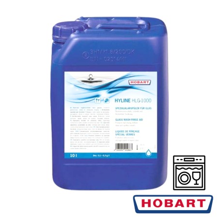 HLG-1000 - [10L] - HOBART - PRODUIT DE RINÇAGE SPÉCIAL VERRE