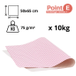 Feuilles Papier Duplex DUPX5065 - 50 x 65 cm - Rose