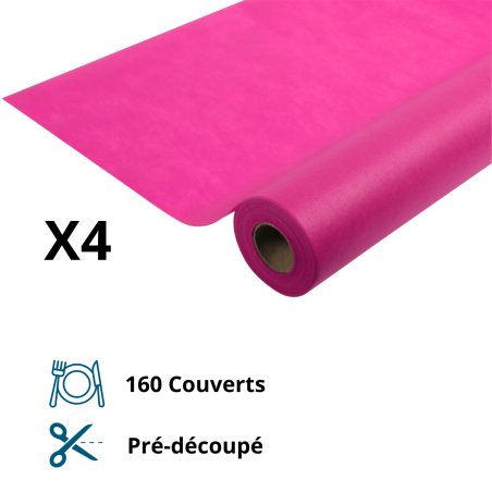 Tête à Tête Spunbond 24m Fuchsia - Rouleau Prédécoupé