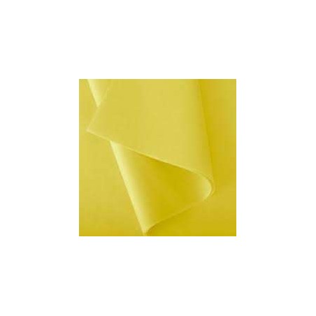 MOUSSELINE JAUNE VIF 480F 50X75CM