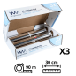 Recharge Papier Aluminium Wrapmaster - 30 cm x 90 m (Lot de 