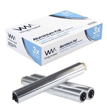 Recharge Papier Aluminium Wrapmaster - 30 cm x 90 m (Lot de 