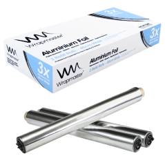 Recharge Papier Aluminium Wrapmaster - 45 cm x 90 m (Lot de 