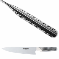 Global Série G Couteau De Cuisine G2 Inox 20 Cm - Précision. Vue zoom sur manche.