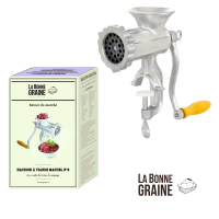 Accessoire de cuisine robuste pour hachage viande et farces maison.