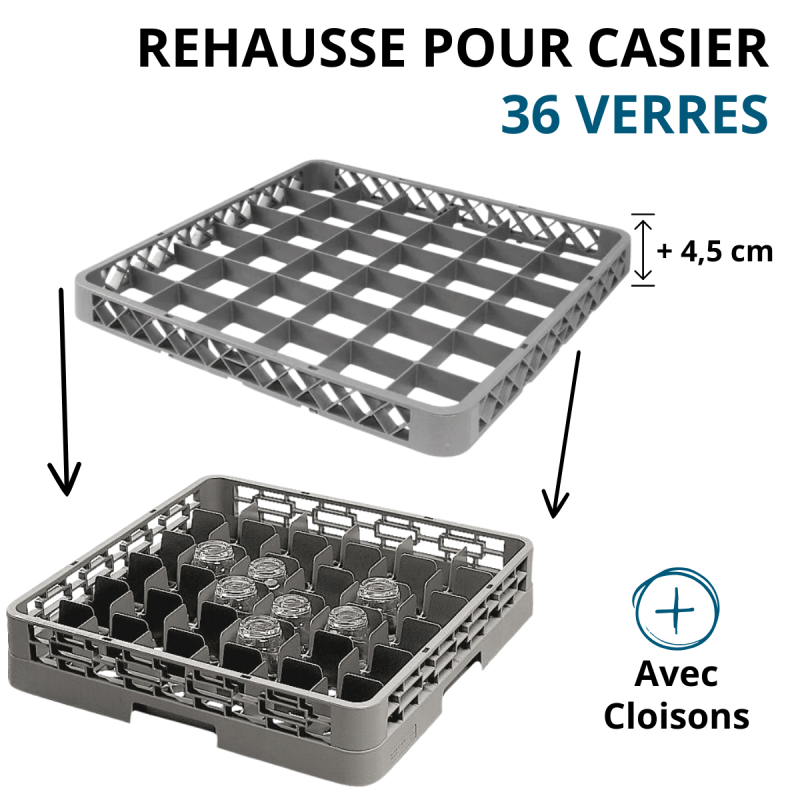 REHAUSSE AVEC CLOISONS 36 VER.