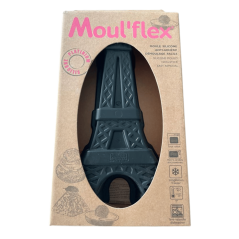 Tour Eiffel Moul'Flex en Silicone - Noir - De Buyer - Vue dans son emballage