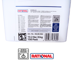 Pack de 150 comprimés de nettoyage RATIONAL Care Tab.