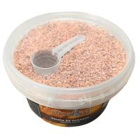 Pot d'Éclats de Caramel - 375g - COOKAL - Vue du dessus avec dosette