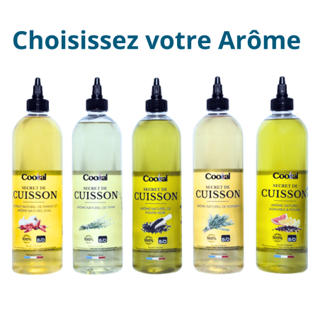 Aromatique de Cuisson BIO - COOKAL - Agrumes et Poivre - 500 ML