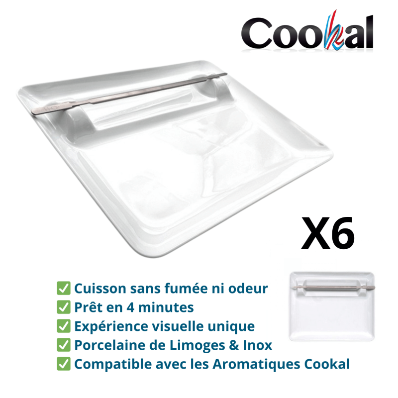 Assiette de Cuisson Omega Cookgreen - COOKAL – Cuisine innovante (X6)