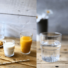 Verre à Eau Empilable 20 cl Duralex - Robustesse et Élégance - Vue petit déjeuné