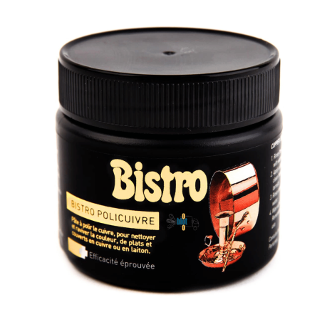 Bistro Pâte à Polir Policuivre 150 ml – Nettoyage et Brillance du Cuivre