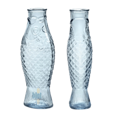 Bouteille en verre 1L - Inspiration vintage et style ludique