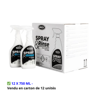 Application du spray UNOX SPRAY&RINSE sur un four Unox.