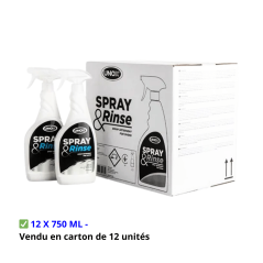 Détergent UNOX FOUR - 750 ml - X12 - Dégraissage Puissant