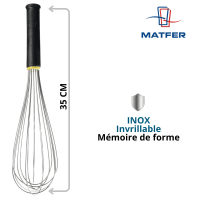 Fouet Matfer 35 cm Exoglass pour préparation chaude.