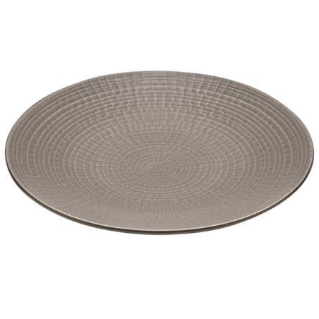 Assiette à pain MODULO NATURE - TERRE D'OMBRE - 16 cm – Marron
