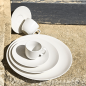 Assiette à dessert MODULO NATURE - Kaolin - 21 cm – Blanc Assiette à dessert MODULO NATURE - Kaolin - 21 cm – Blanc