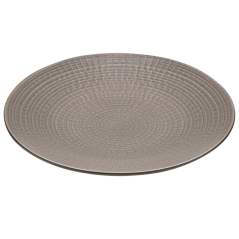 Assiette à dessert MODULO NATURE - Terre d'Ombre - 21 cm – Marron