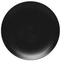 Assiettes en grès résistantes pour plats principaux.