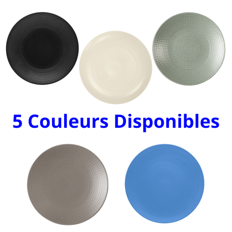 Assiette à pain MODULO NATURE - KAOLIN - 16 cm – Blanc