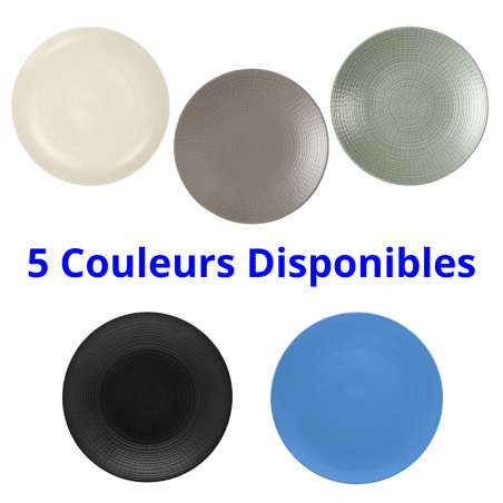 Assiette à pain MODULO NATURE - TERRE D'OMBRE - 16 cm – Marron