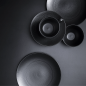 Assiette plate MODULO NATURE - Pierre de Lave - 27,9 cm – Noir Assiette plate MODULO NATURE - Pierre de Lave - 27,9 cm – Noir