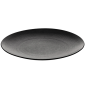 Assiette plate MODULO NATURE - Pierre de lave - 31.5 cm – Noir Assiette plate MODULO NATURE - Pierre de lave - 31.5 cm – Noir