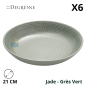 Assiette calotte creuse MODULO NATURE - Jade - 21 cm – Vert Assiette calotte creuse MODULO NATURE - Jade - 21 cm – Vert