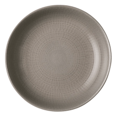 Assiette calotte creuse MODULO NATURE - Terre d'ombre - 21 cm – Marron