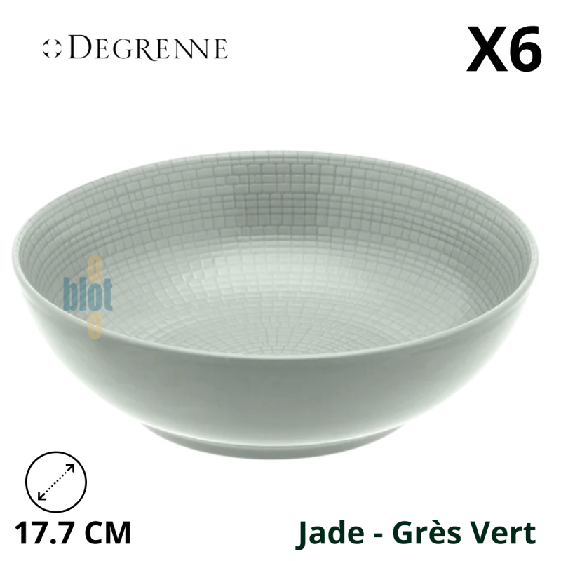 Coupe ronde MODULO NATURE - Jade - 17,7 cm – Vert Coupe ronde MODULO NATURE - Jade - 17,7 cm – Vert