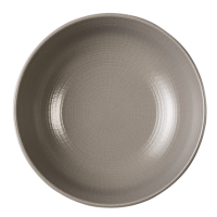Coupe ronde MODULO NATURE - Terre d'ombre - 17,7 cm – Marron - Vue du dessus