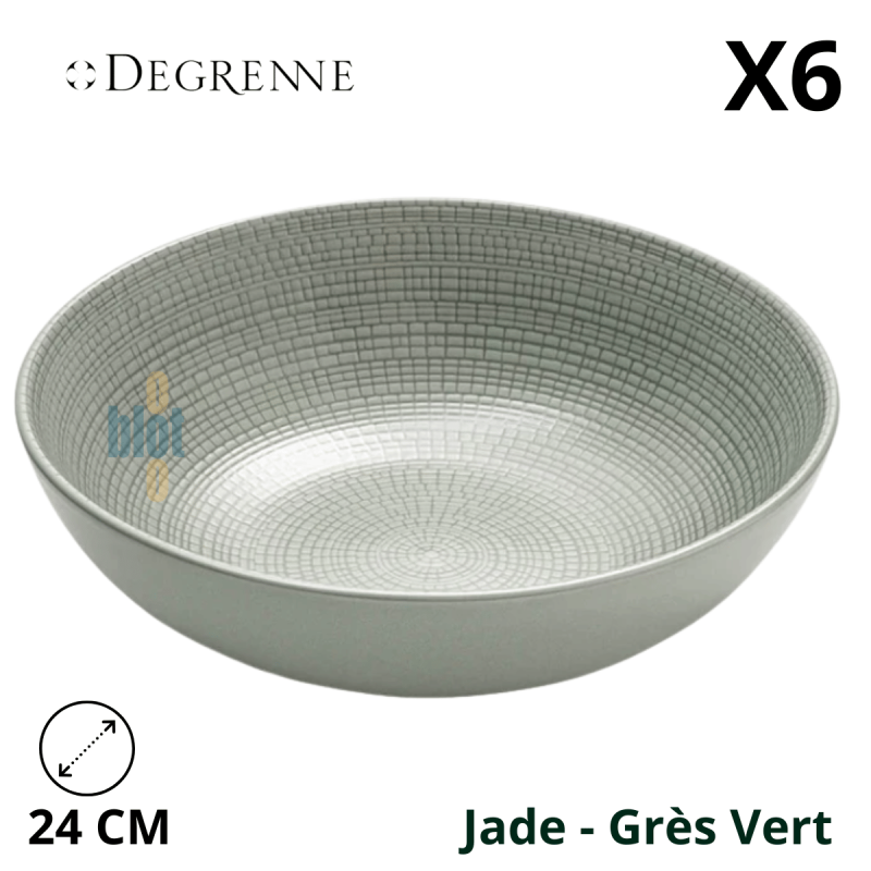 Saladier MODULO NATURE - Jade - 24 cm – Vert Saladier MODULO NATURE - Jade - 24 cm – Vert