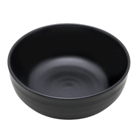 Bol MODULO NATURE - Pierre de lave - 24 cm – Noir